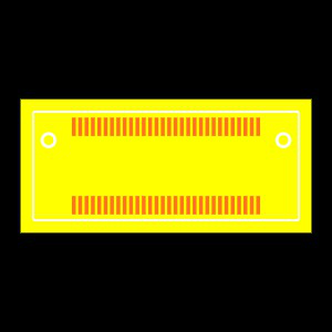 BTH-030-01-F-D-A-K-TR Footprint