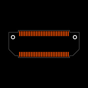 BTH-030-03-F-D-A Footprint