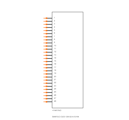 CES-128-02-L-S-RA Symbol