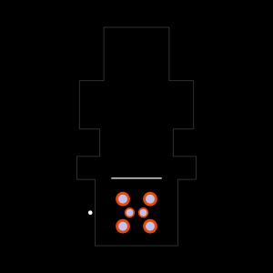 CJT-T-P-GF-RA-BH1 Footprint
