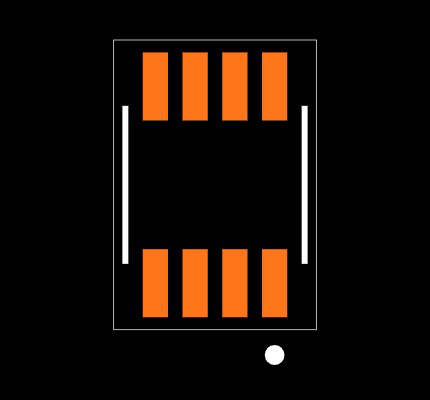 CLE-104-01-G-DV-TR Footprint