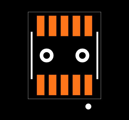 CLE-105-01-G-DV-A-TR Footprint