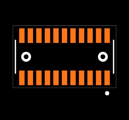 CLE-111-01-G-DV-A-K Footprint