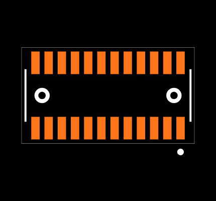 CLE-112-01-G-DV-A-K Footprint