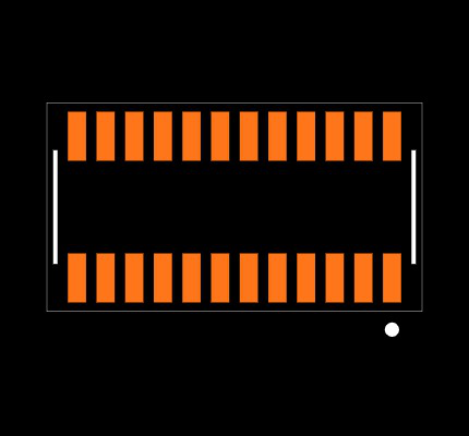 CLE-112-01-G-DV-P Footprint