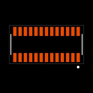 CLE-113-01-G-DV-K Footprint