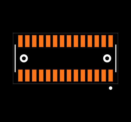 CLE-114-01-G-DV-A Footprint