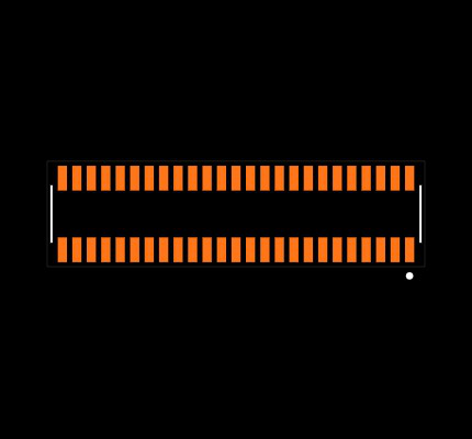 CLE-125-01-G-DV-TR Footprint