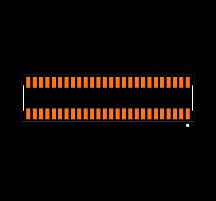 CLE-126-01-G-DV Footprint