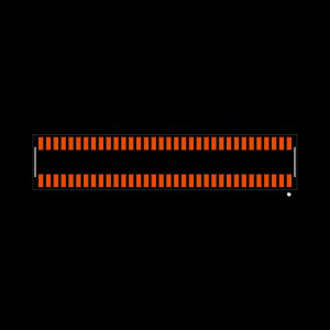 CLE-134-01-G-DV Footprint