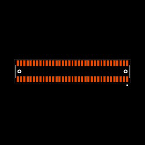 CLE-135-01-G-DV-A-P Footprint