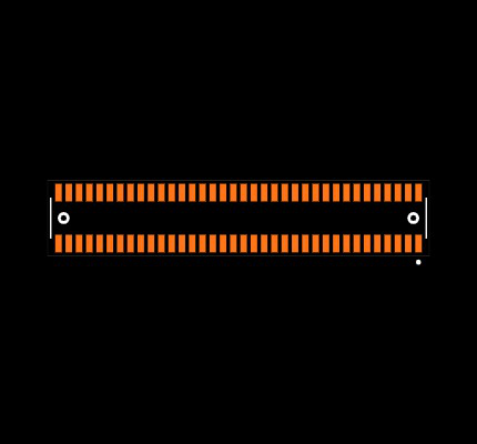 CLE-136-01-G-DV-A-K-TR Footprint