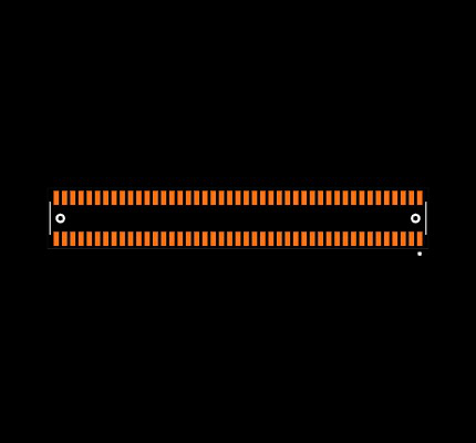 CLE-145-01-G-DV-A-P Footprint