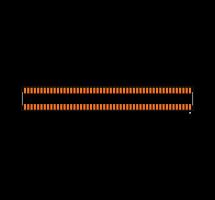 CLE-151-01-G-DV Footprint