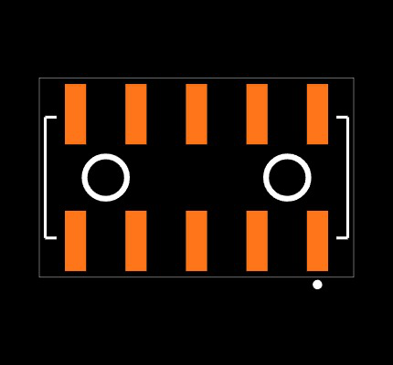 CLH-105-L-D-DV-A Footprint