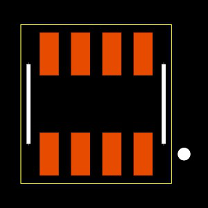 CLM-104-02-L-D  Footprint