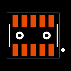 CLM-105-02-H-D-A Footprint