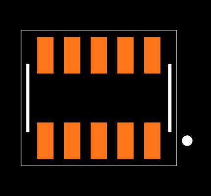 CLM-105-02-L-D-FR Footprint