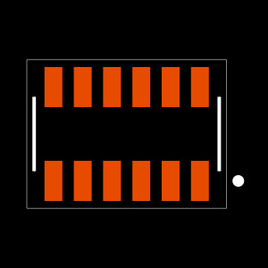 CLM-106-02-H-D Footprint