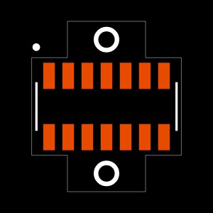 CLM-107-02-FM-D-PA-TR Footprint