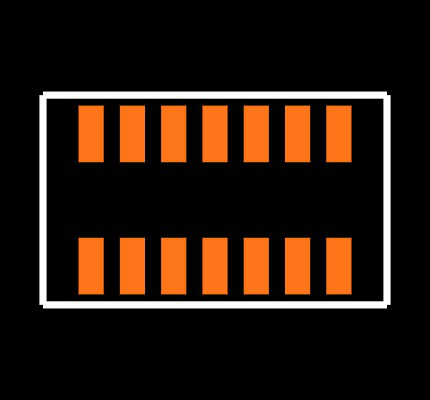 CLM-107-02-L-D-K Footprint