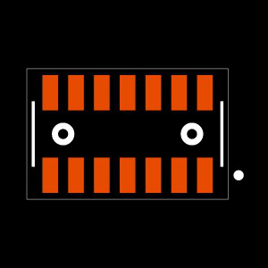 CLM-107-02-LM-D-A-P Footprint