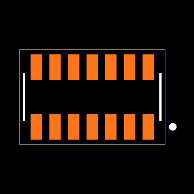 CLM-107-02-LM-D Footprint