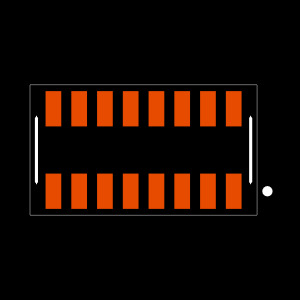 CLM-108-02-F-D-P Footprint