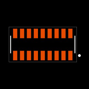 CLM-109-02-F-D-K-TR Footprint
