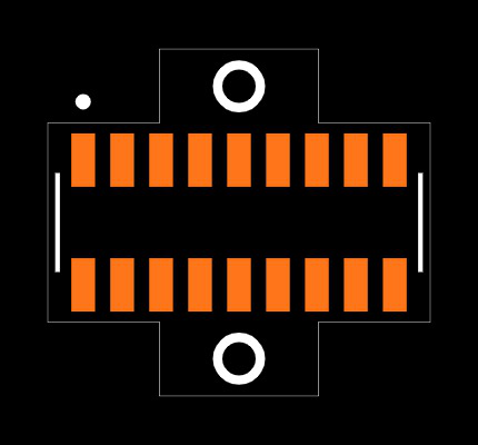 CLM-109-02-F-D-PA Footprint