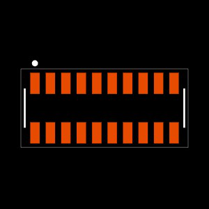 CLM-110-02-F-D-P Footprint