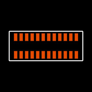 CLM-112-02-G-D-P Footprint