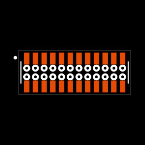 CLM-112-02-H-D-BE Footprint