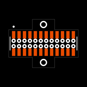 CLM-112-02-H-D-BE-P-TR Footprint