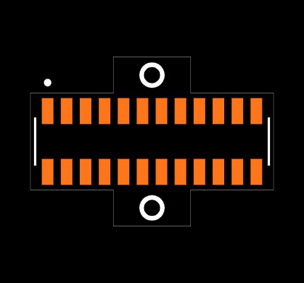 CLM-112-02-L-D-PA Footprint