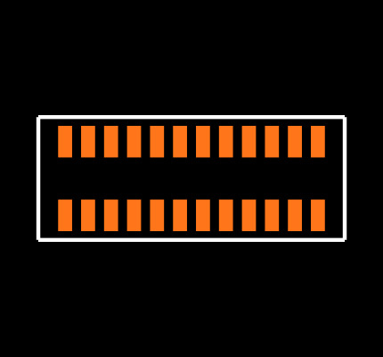 CLM-112-02-L-D-TR Footprint