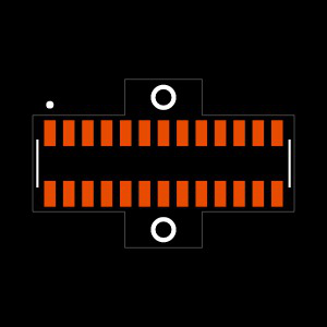 CLM-113-02-F-D-PA-TR Footprint