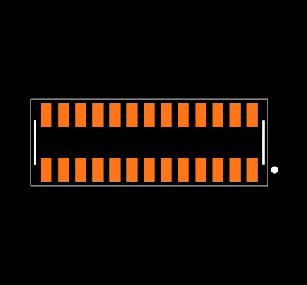 CLM-113-02-L-D-K-TR Footprint