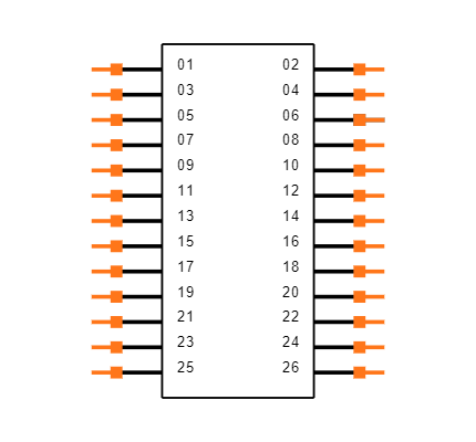 CLM-113-02-L-D-K-TR Symbol