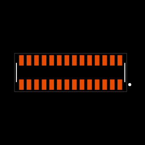 CLM-114-02-FM-D-P Footprint