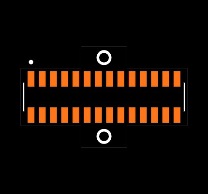 CLM-114-02-FM-D-PA Footprint