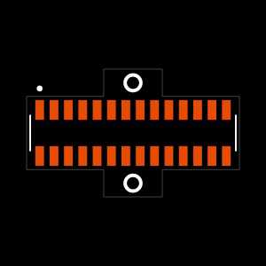 CLM-114-02-FM-D-PA-TR Footprint