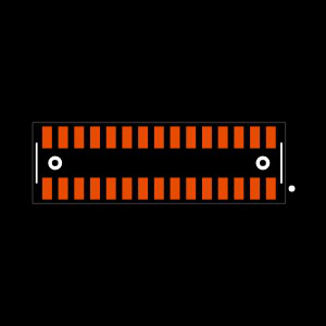 CLM-115-02-L-D-A-K-TR Footprint