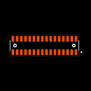 CLM-116-02-F-D-A-P Footprint