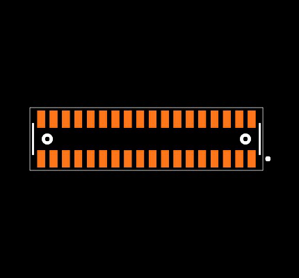 CLM-118-02-F-D-A-TR Footprint