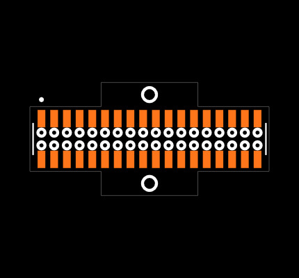 CLM-118-02-F-D-BE Footprint