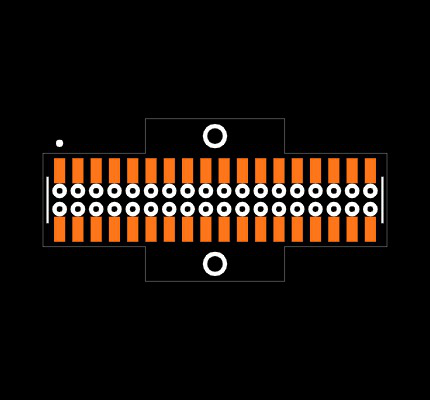 CLM-118-02-F-D-BE-K-TR Footprint