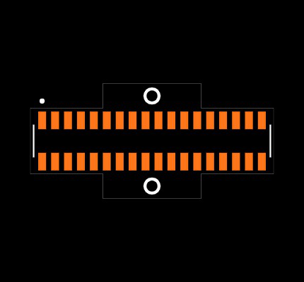 CLM-118-02-F-D-PA Footprint