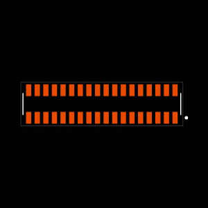 CLM-118-02-H-D-P Footprint