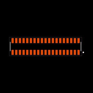 CLM-119-02-FM-D Footprint